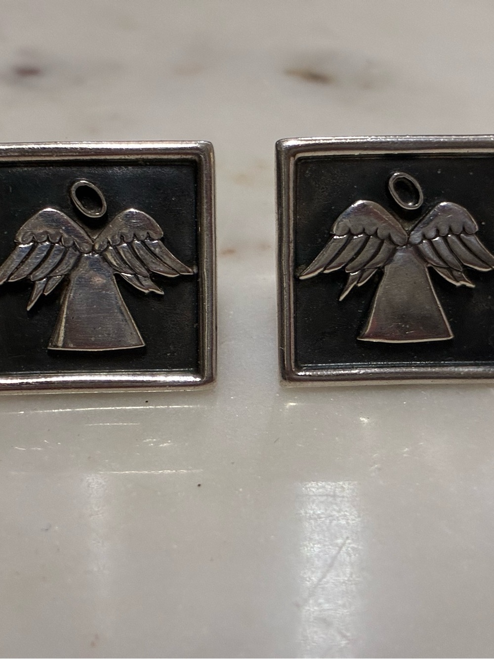 Carol Henry Designs Sterling Angel Earrings